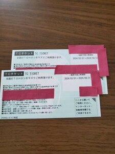 東宝 シネマズ(TOHO シネマズ) 映画鑑賞券枚数　2枚