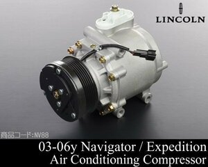 * super-discount with guarantee air conditioner compressor [ conform 03-06 Navigator Expedition 03-05y Town Car 04 2003 2004 2005 2006 NV88