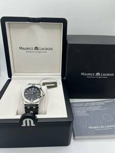 ★箱・ギャラ付！美品！MAURICE LACROIX モーリス・ラクロア アイコン オートマティック AI6008-SS001-330-1 自動巻き メンズ