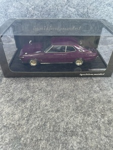 【希少】1/18 IG0623 Nissan Laurel 2000 SGX (C130) Purple イグニッションモデル ignition model ローレル