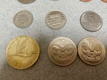 ヨーロッパ　ニュージーランド　プラジル硬貨11枚セット_画像9
