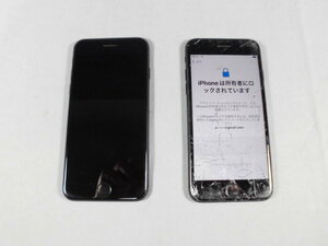 『使用不可品　2個セット』　au　iPhone7　32GB