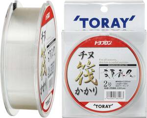 東レ(TORAY) フロロカーボンライン トヨフロン チヌ筏かかり春夏秋冬 120m ナチュラル