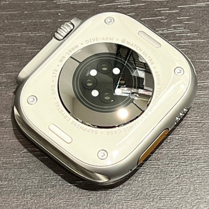 【送料無料】中古美品 Apple Watch Ultra 2 GPS+Cellularモデル 49mm MREJ3J/A チタニウムホワイトケース/ホワイトオーシャンバンドの画像8