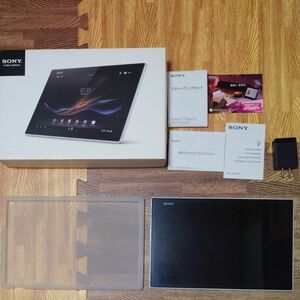 美品★ SONY　Xperia　Tablet Z Wi-Fiモデル★カラーホワイト　シリコンカバー付