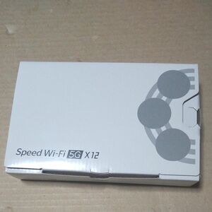 Speed Wi-Fi 5G X12 モバイルルーター nar03