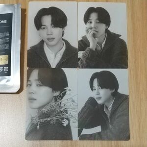 BTS pop-up monochrome Mini Photo Card モノクローム ミニフォトカード ①②③④ JIMIN