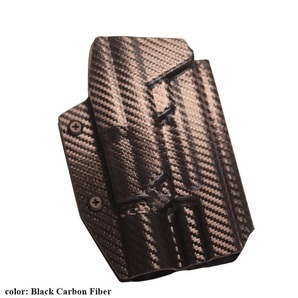 六七五 S&W M&P9 SUREFIRE X300U ライト 専用 カイデックス ホルスター 右用 Black Carbon Fiber カーボン柄 国内製造品