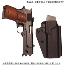 六七五 千束の銃 専用 カイデックス ホルスター ブラックカラー 右用　国内製造品_画像4