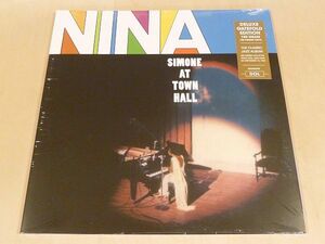 未開封 ニーナ・シモン Nina Simone At Town Hall 限定見開きジャケ仕様HQ180g重量盤LPアナログレコード Wild Is The Wind Summertime