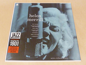 未開封 ヘレン・メリル クリフォード・ブラウン限定リマスター180g重量盤LP +ボーナス1曲 Helen Merrill with Clifford Brown Jimmy Jones