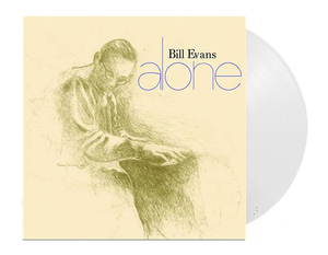 未開封 ビル・エヴァンス Alone 限定ホワイトカラーLPアナログレコード ボーナス2曲追加 Bill Evans アローン