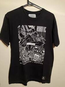 NEIGHBORHOOD x DUPPIES ネイバーフッド　ダッピーズ　コラボTシャツ　M 別注ダブルネームW