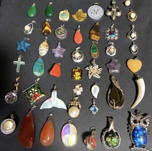 [52] approximately 46 piece large amount set set sale pendant top necklace Vintage antique accessory 