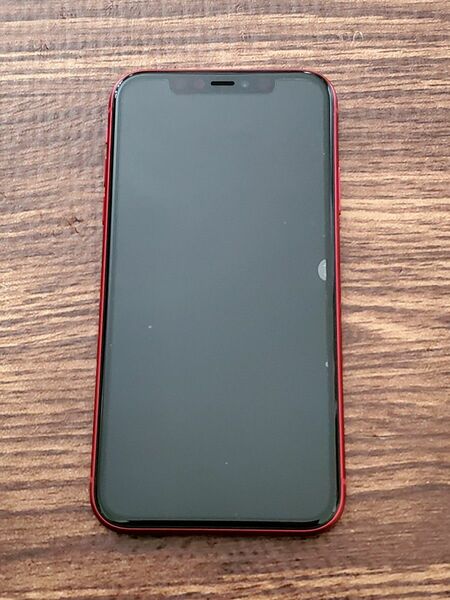 iPhone 11 128gb SIMフリー 中古 付属品未使用 red 初期化済み