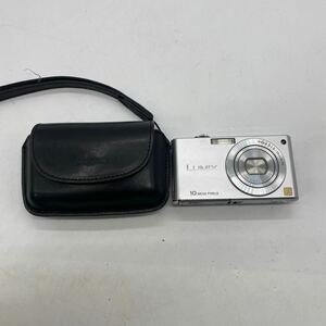 2404F21 Panasonic LUMIX DMC-FX37 パナソニック コンパクトデジタルカメラ デジカメ 電池パック欠品 専用ケース付き 動作未確認