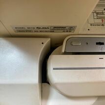 2404H27 JANOME MODEL 861 SECIO 9710 ジャノメコンピューターミシン カバー付き_画像2