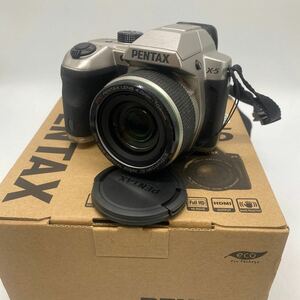 2404Y43 PENTAX X-5 オリンパス デジタル一眼レフカメラ デジカメ 箱付き 現状品