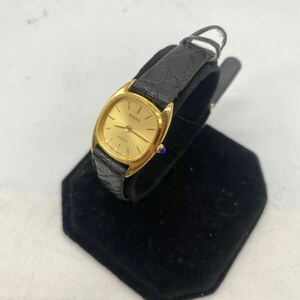 exF0012 RADO 33.9553.2 ラドー レディースクォーツ腕時計 QZ ゴールド文字盤 現状品