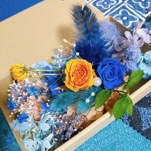  ocean blue nimo selection material for flower arrangement assortment 