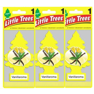Little Trees リトルツリー エアフレッシュナーバニラロマ 釣り下げ式芳香剤 Vanillaroma 3枚セット