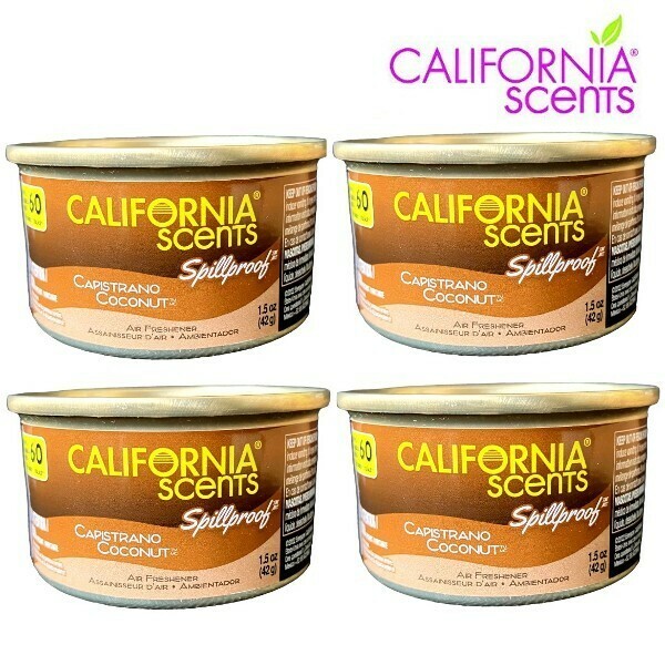 CALIFORNIA SCENTS カリフォルニアセンツ CAPISTRANO COCONUT ココナッツ 4缶セット