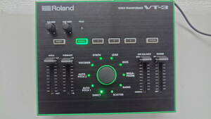 Roland AIRA VT-3 voice transformer adaptor attaching operation verification settled 