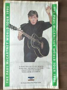 ★PAUL McCARTNEY『1989年Nov. ロス公演・新聞全面広告』[USA TODAY] 未使用！良品！-8 即決！