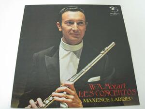 モーツァルト フルート協奏曲第1番　/マクサンス・ラリュー/　レコード LP