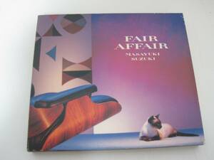 FAIR AFFAIR 紙ジャケ/鈴木雅之 /　CD