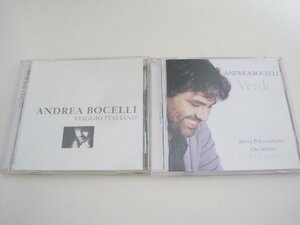 アンドレア・ボチェッリ ◆CD 2枚セット ヴェルディ アリア集/ Viaggio italiano
