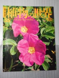 植物の世界 55　（週刊朝日百科）　/　バラ　ノイバラ　ハマナス /　朝日新聞社　