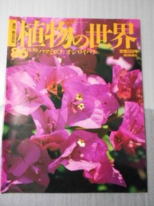 植物の世界 86　（週刊朝日百科）　/　ハマミズナ　オシロイバナ /　朝日新聞社　