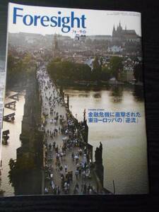 フォーサイト(foresight）　2009年5月号 /金融危機に直撃された東ヨーロッパの「逆流」　/新潮社　/世界のニュース　政治　経済　雑誌