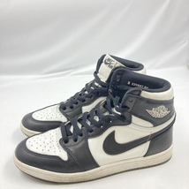 【中古】NIKE AIR JORDAN 1 HIGH '85 BLACK/WHITE サイズ27cm BQ4422-001ナイキ[240019454350]_画像1