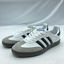 【中古】adidas SAMBA OG Cloud White 24cm B75806アディダス[240019455239]_画像1