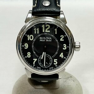 YA1H BULOVA Broba 63A120akyu Швейцария черный циферблат механический завод наручные часы 