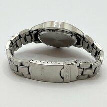 TO1 セイコー SEIKO クロノグラフ 10BAR 7T92-0DW0 ワインレッド文字盤 クォーツ腕時計_画像4