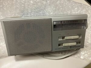 昭和レトロ 日立ポータブルラジオ　WH-887 日本製　