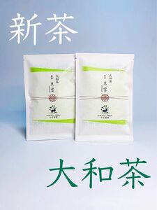 新茶　大和茶　2024年　「煎茶　東雲」 50g 2本 茶葉　リーフ