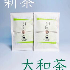 新茶　大和茶　2024年　「煎茶　東雲」 50g 2本 茶葉　リーフ