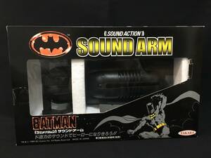 デッドストック タカラ バットマン サウンドアクション サウンドアーム BATMAN DC Comics 1989 当時もの 日本製