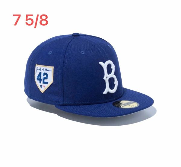 NEW ERA 59FIFTY Jackie Robinson Day 2024 ブルックリン・ドジャース ブルー 7 5/8