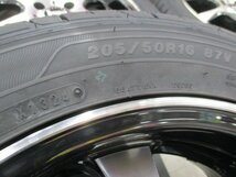 ■2024年製タイヤ付き！■RAYSセブリングITC　205/50R16■深リム、リバース■フィット、ヴィッツ、アクア、ヤリス_画像5