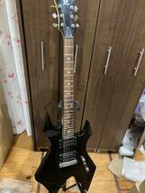 【雑貨】 B.C.Rich ビーシー リッチ ワーロック 変形 エレキギター 動作確認済み_画像1