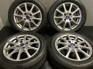 【BS NEXTRY 155/65R14】夏タイヤ【La Strada 14インチ 4.5J4HPCD100+45】20年製 バリ溝 ルークス スペーシア タント N-BOX等　(VTI948)