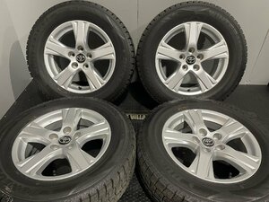 【DUNLOP WM02 215/65R16】スタッドレス【TOYOTA 30ヴェルファイア 純正ホイール 16インチ 6.5J5HPCD114.3+33】21年製 バリ溝　(MTN359)