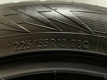 TOYO winter TRANPATH TX 225/55R18 18インチ スタッドレス 4本 22年製 バリ溝 デリカD:5 アウトランダー エクリプスクロス等　(MTN357)_画像9