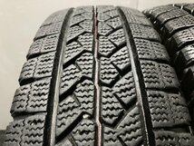 BS BRIDGESTONE BLIZZAK VL1 195/80R15 107/105L LT 15インチ スタッドレス 4本 バリ溝 ハイエース キャラバン等　(KTM038)_画像6