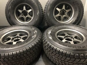 【YOKOHAMA GEOLANDAR i/T G072 LT315/75R16 113Q】スタッドレス【YSM KY-7 16インチ 8J6HPCD139.7-5】バリ溝 深リム 80ランクル等(VTH949)